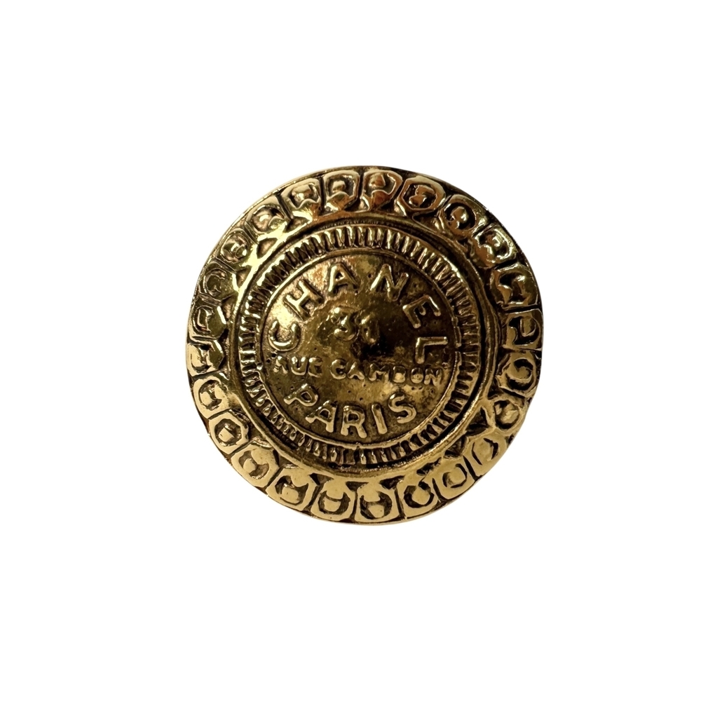 Chanel CHANEL 31 RUE CAMBON Brooch Gold Women's